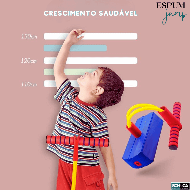 Salto de Sapo Divertido para Crianças - Espumjump