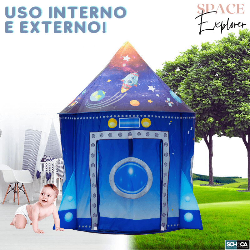 Tendinha Mágica para Aventuras Infantis - SpaceExplorer