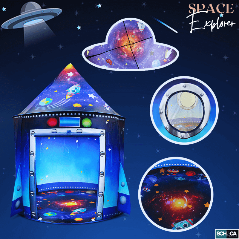 Tendinha Mágica para Aventuras Infantis - SpaceExplorer