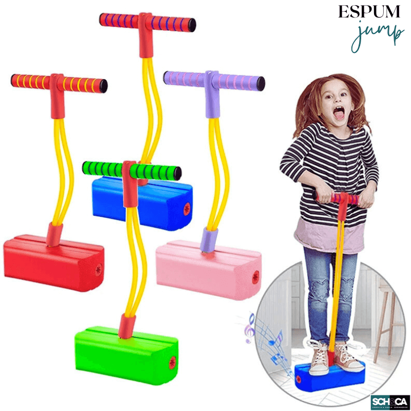 Salto de Sapo Divertido para Crianças - Espumjump