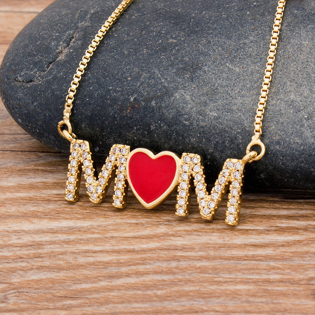 Colar Coração de Cristal - Para minha incrível mãe 🧡