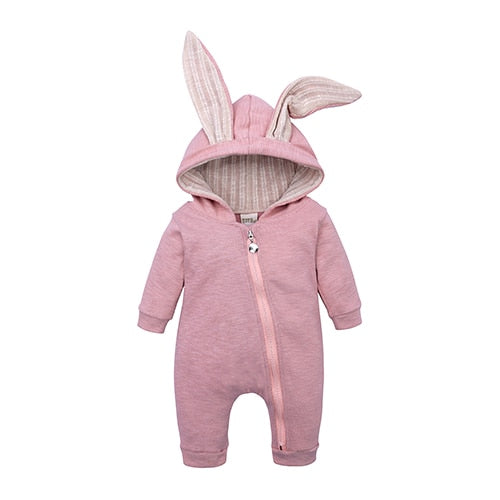 Macacão com capuz infantil unisex - Pernalonga