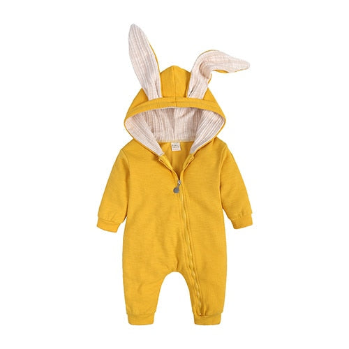 Macacão com capuz infantil unisex - Pernalonga