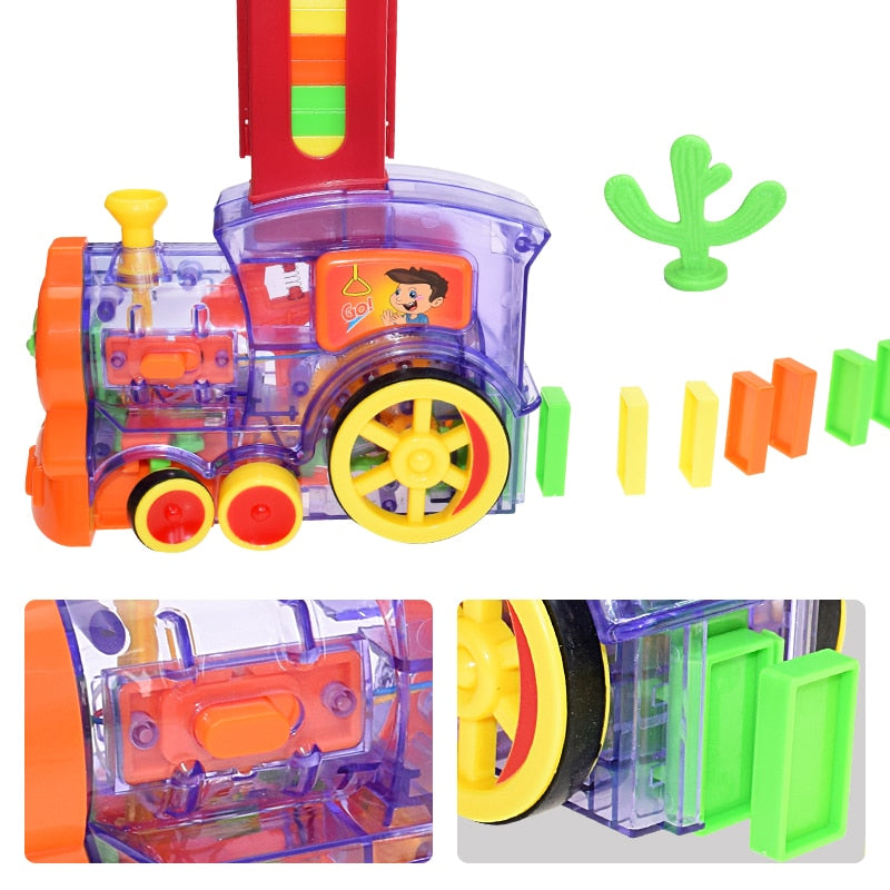 Brinquedo Carrinho Construtor de Dominó