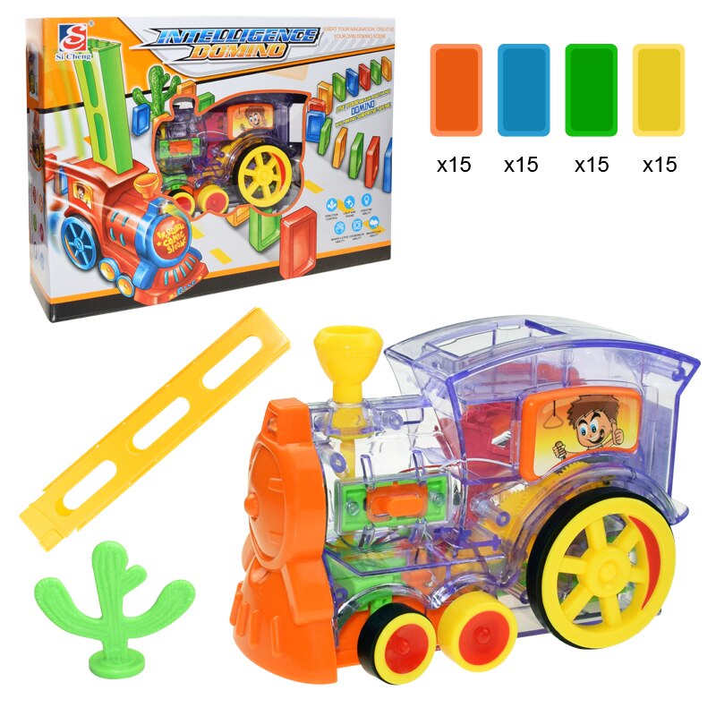 Brinquedo Carrinho Construtor de Dominó