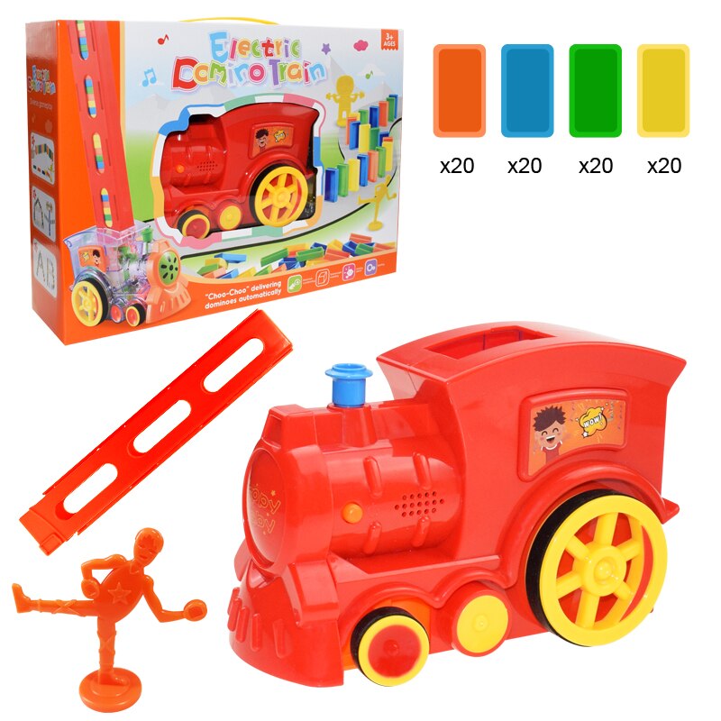 Brinquedo Carrinho Construtor de Dominó