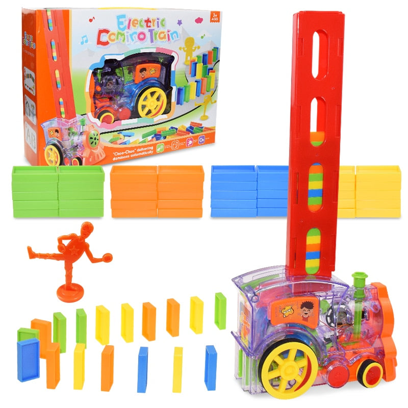 Brinquedo Carrinho Construtor de Dominó