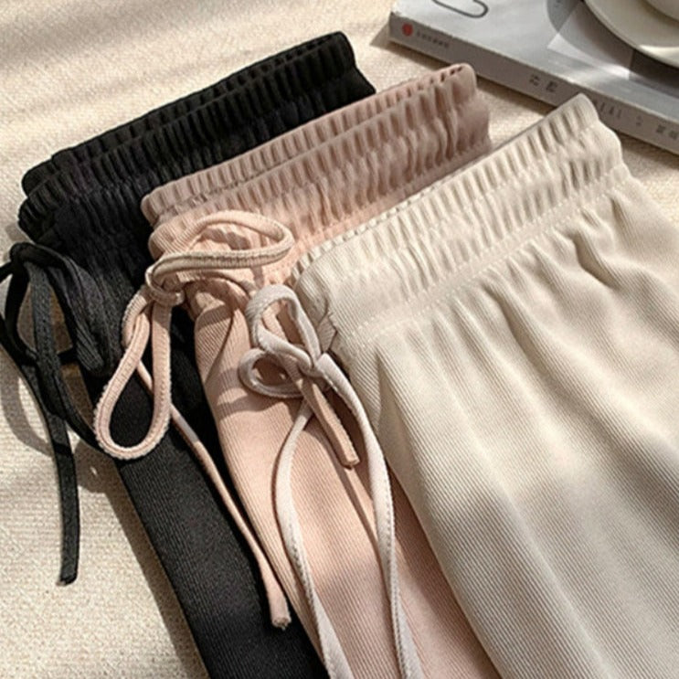 Kit de 3 Calças Seda Gelo / Moda Primavera Verão!