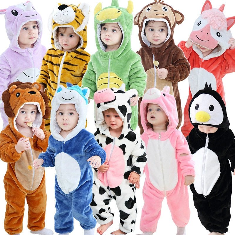 Pijamas de Animais Temáticos para Crianças