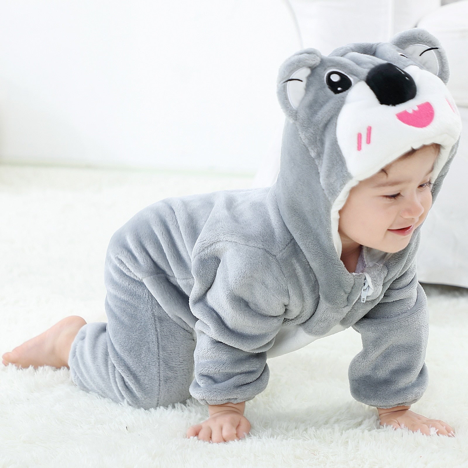 Pijamas de Animais Temáticos para Crianças