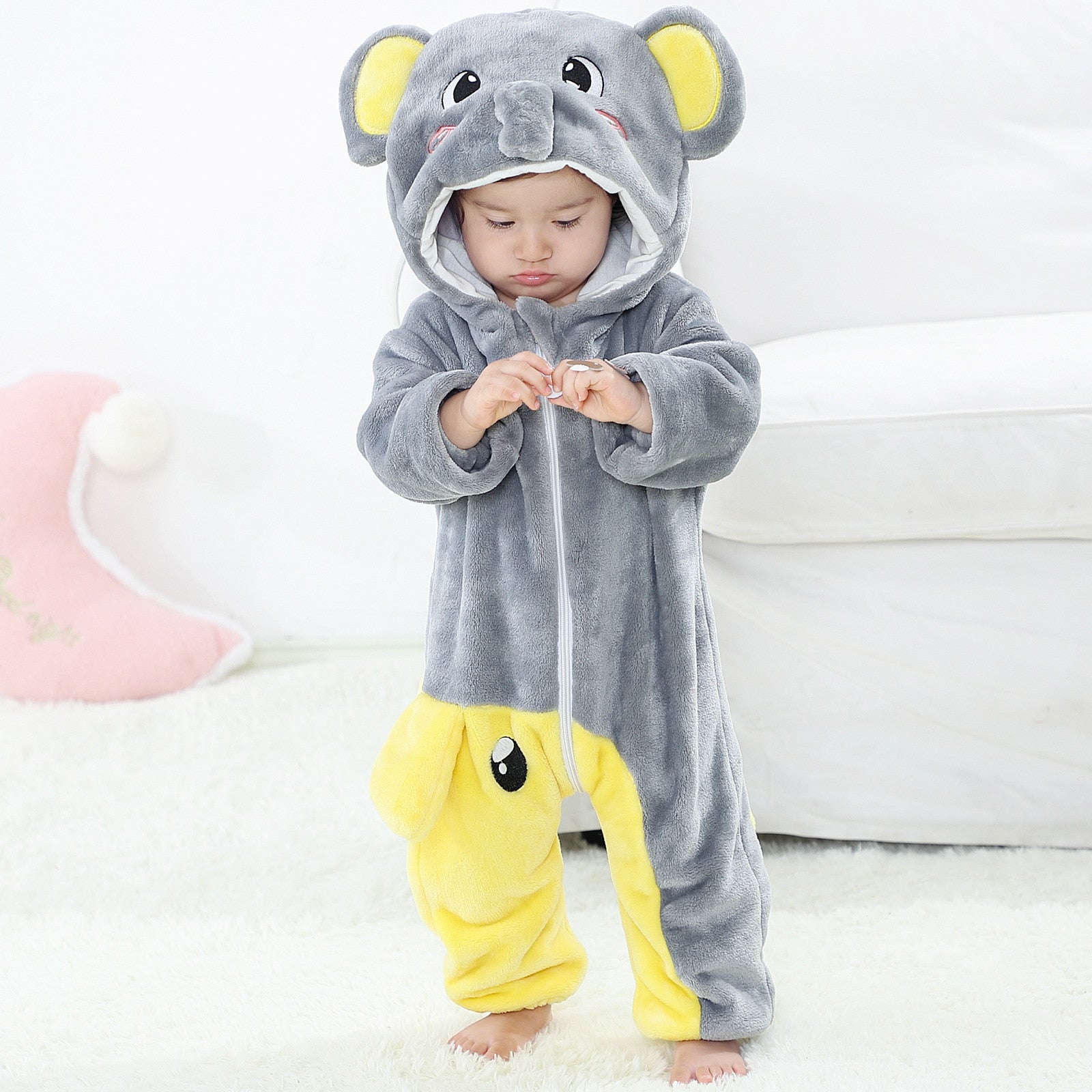 Pijamas de Animais Temáticos para Crianças