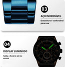 Relógio Masculino de Luxo Curren Chronograph