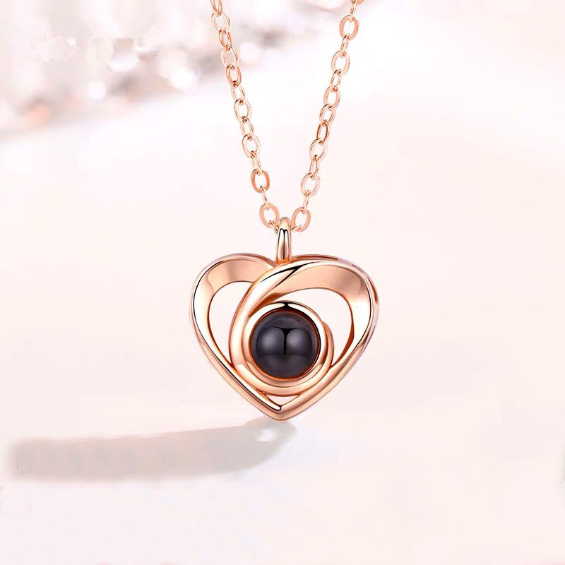 Colar com Foto Personalizada - Amor de Mãe 🌹💖