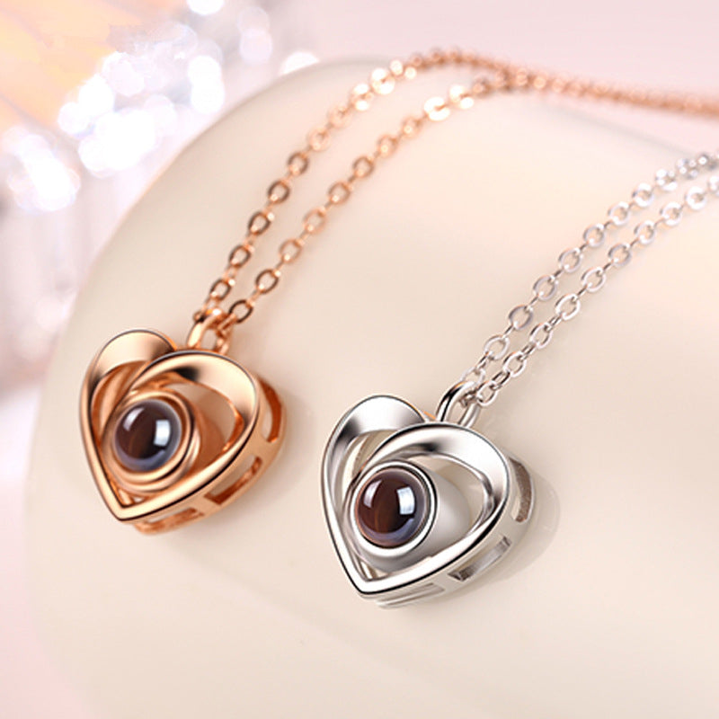 Colar com Foto Personalizada - Amor de Mãe 🌹💖