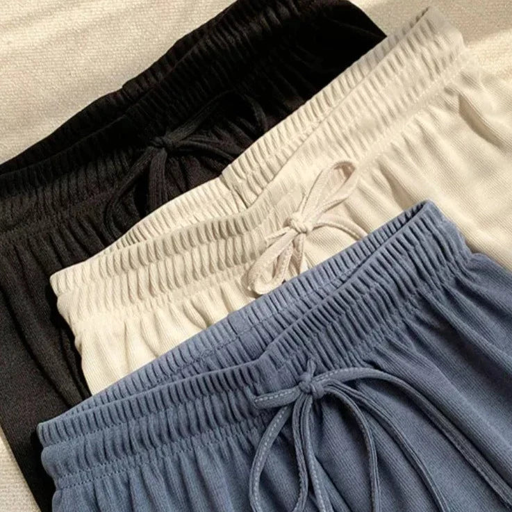 Kit de 3 Calças Seda Gelo / Moda Primavera Verão!