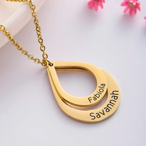 Colar Elos Personalizados - Presente Especial para o Dia das Mães