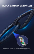 KIT 5 Carregadores Turbo PowerMAX para o seu Celular + Brinde