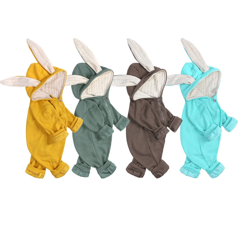 Macacão com capuz infantil unisex - Pernalonga