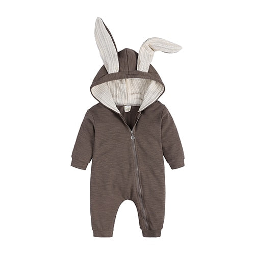 Macacão com capuz infantil unisex - Pernalonga
