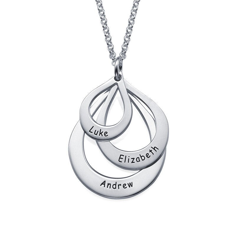Colar Elos Personalizados - Presente Especial para o Dia das Mães