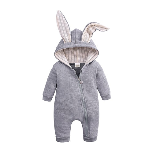 Macacão com capuz infantil unisex - Pernalonga