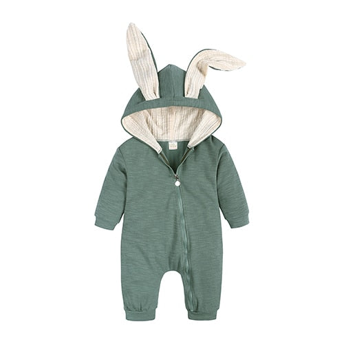 Macacão com capuz infantil unisex - Pernalonga