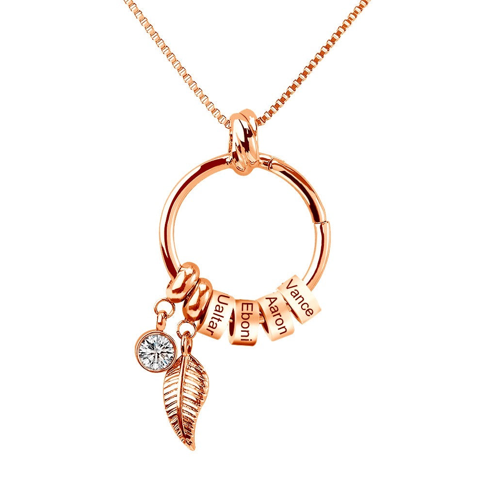Colar Mãe Personalizado com Nome de Família ❤️