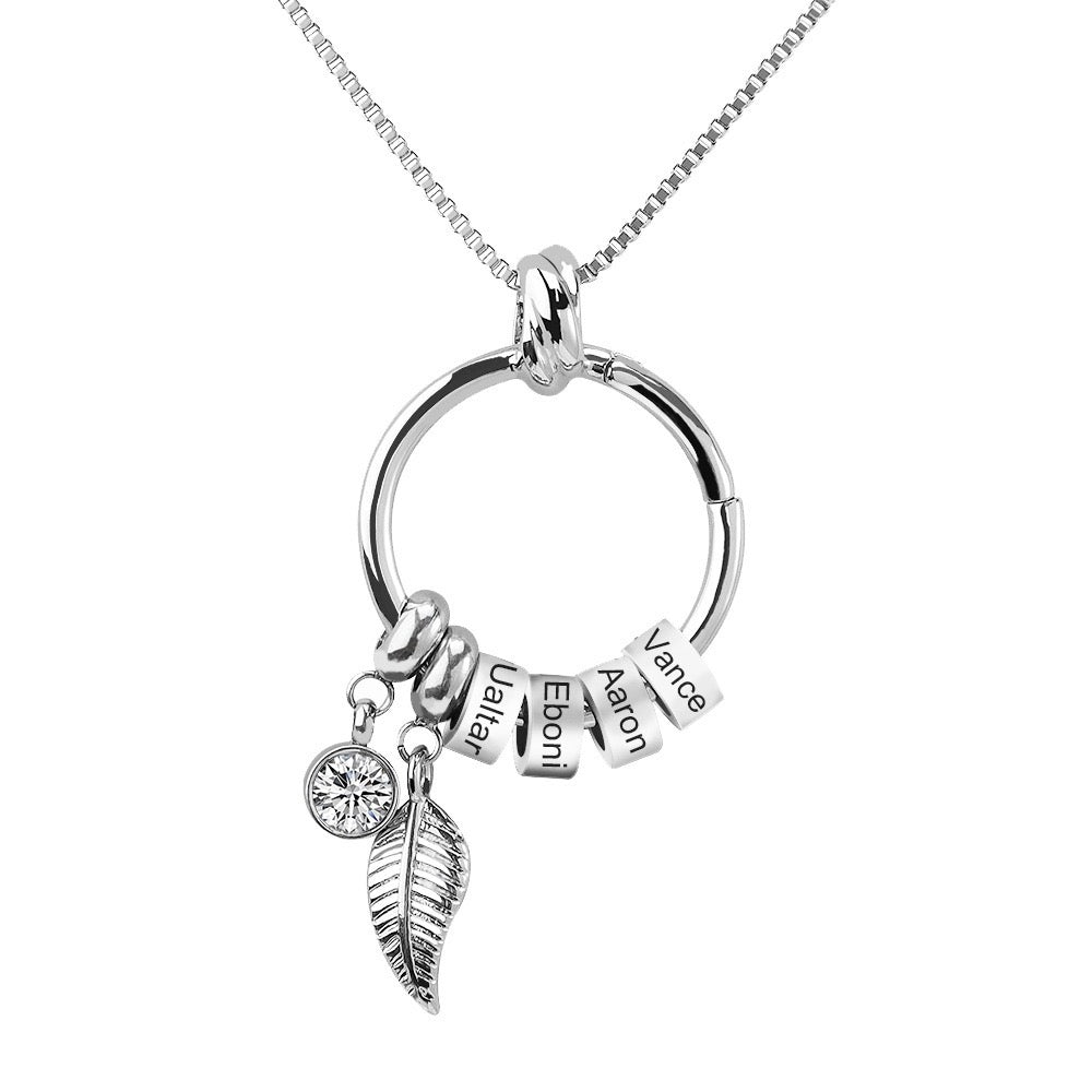 Colar Mãe Personalizado com Nome de Família ❤️