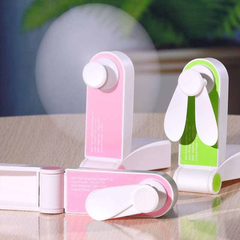 Mini Ventilador Elétrico - Refresca no Calor