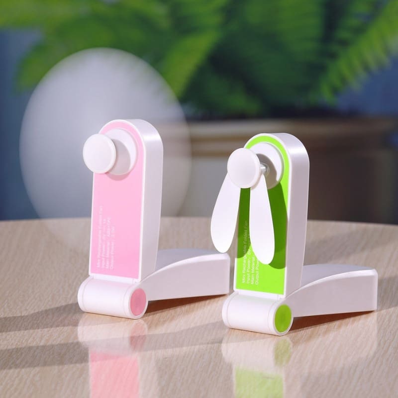 Mini Ventilador Elétrico - Refresca no Calor