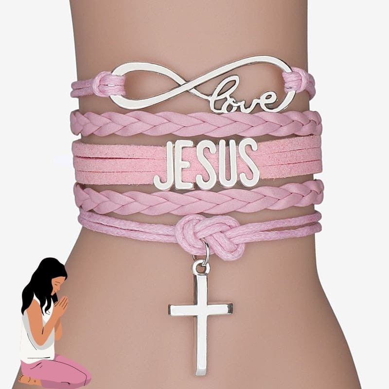 Pulseira Love Jesus - Amor Infinito
