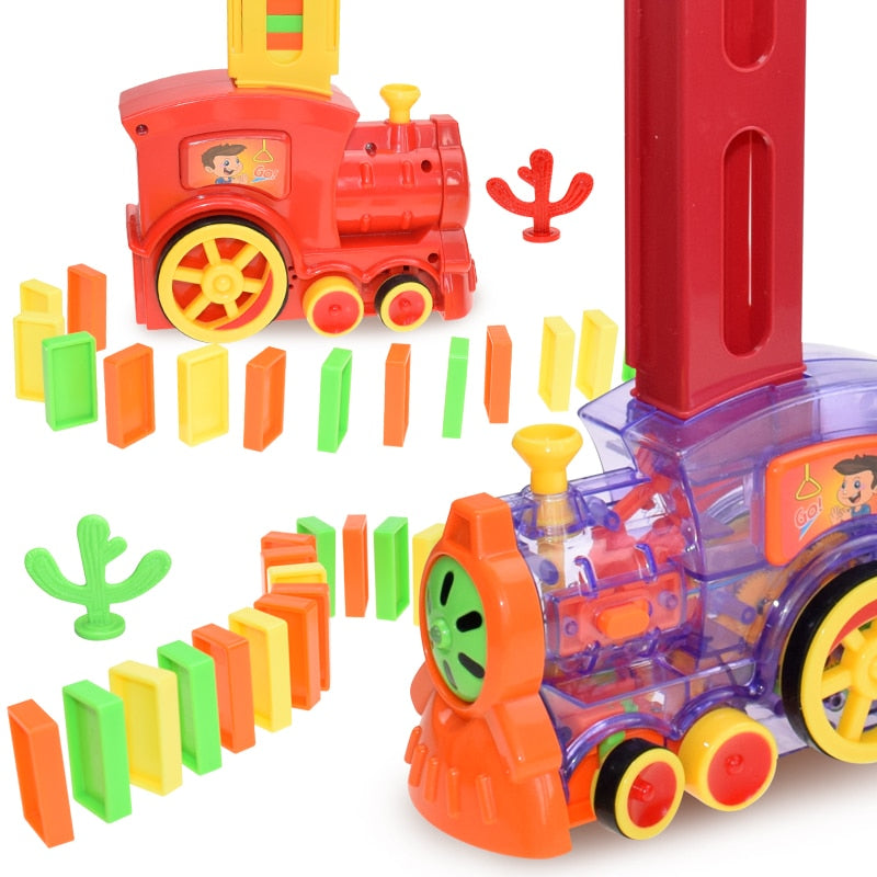 Brinquedo Carrinho Construtor de Dominó