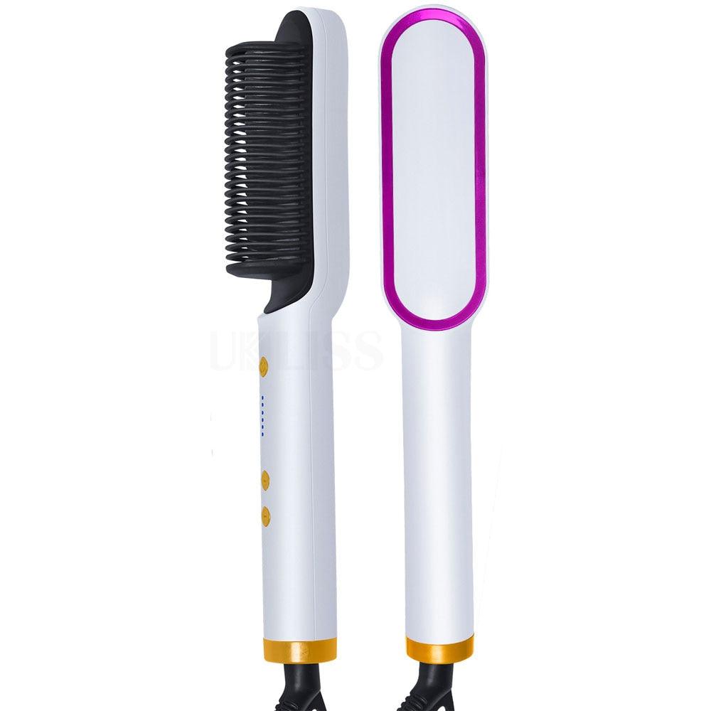ESCOVA GLASSY GOLD - Bivolt, 5 EM 1