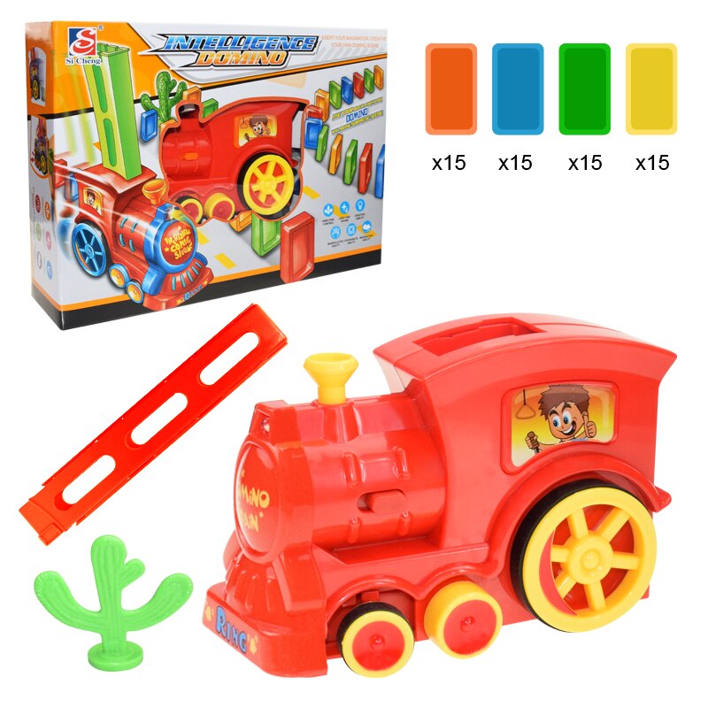 Brinquedo Carrinho Construtor de Dominó