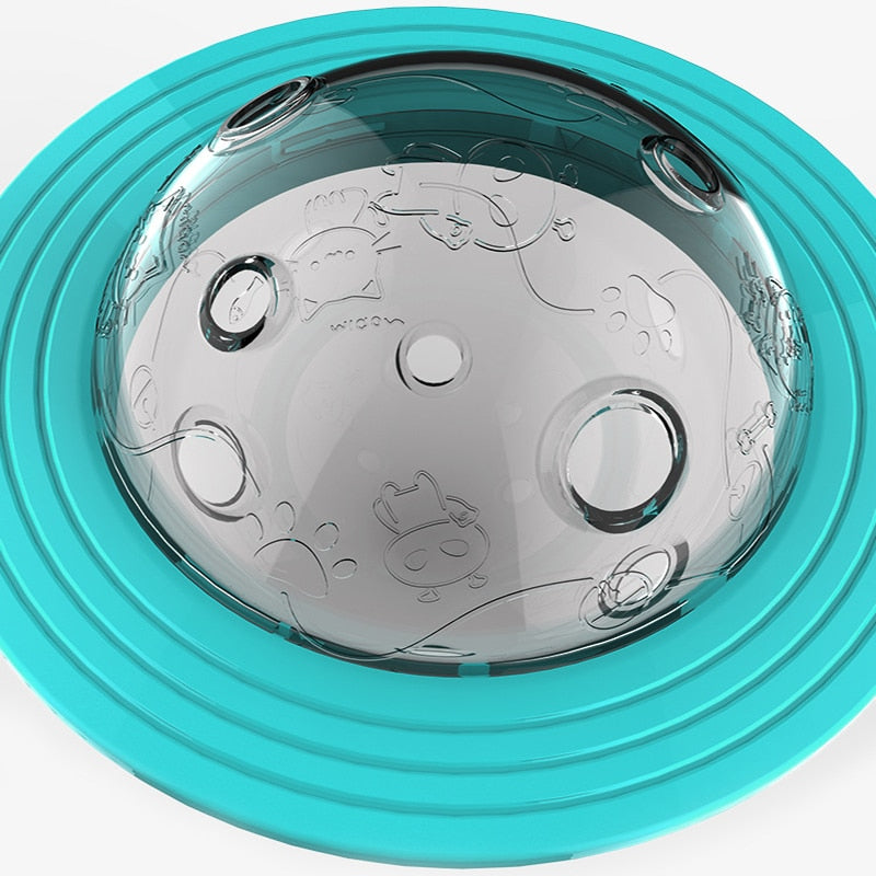 Disco Voador Interativo Dispenser para Ração