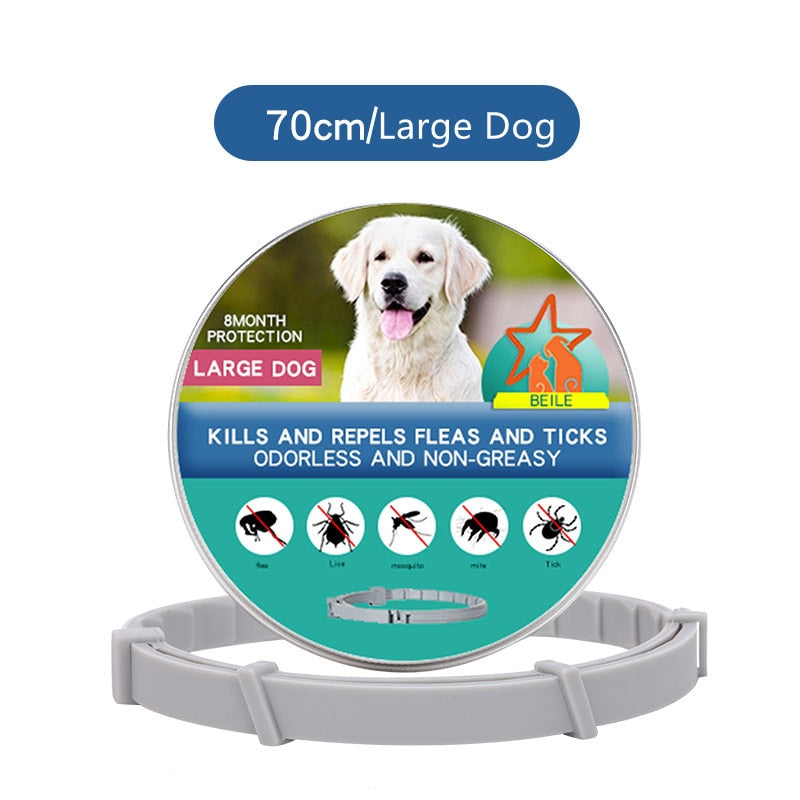 Colar Anti-Pulgas para Cachorro e Gato