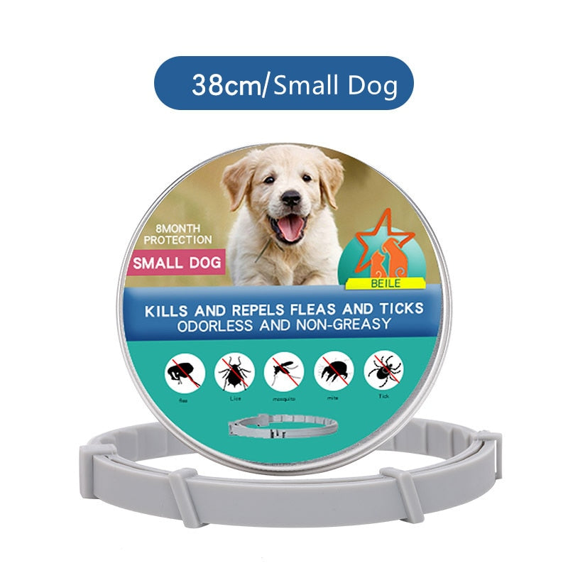 Colar Anti-Pulgas para Cachorro e Gato