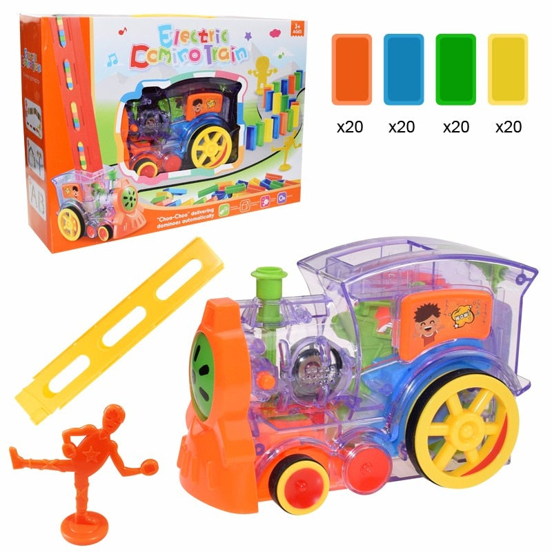 Brinquedo Carrinho Construtor de Dominó