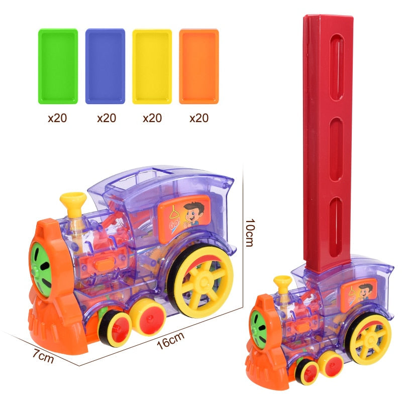 Brinquedo Carrinho Construtor de Dominó