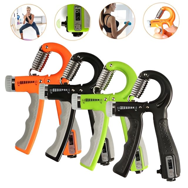 Hand Grip Flexor Exercitador De Braço/Punho/Antebraço Ajustável 5 A 60 Kg