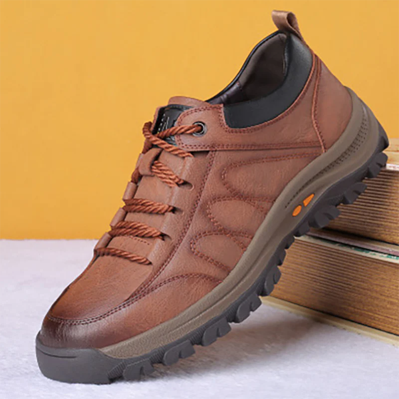 3 Sapatos Antiderrapante de Couro de Alta Qualidade - LEVE 3 PAGUE 1 | QUEIMA de ESTOQUE