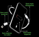 KIT 5 Carregadores Turbo PowerMAX para o seu Celular + Brinde