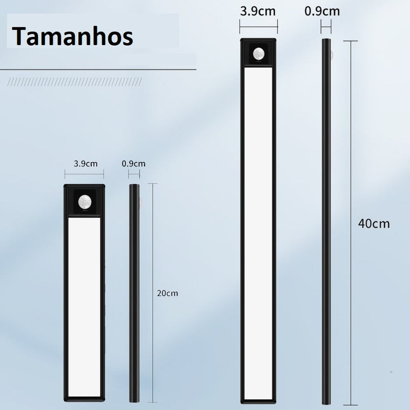 Luminária de LED com sensor de movimento - Loct Store