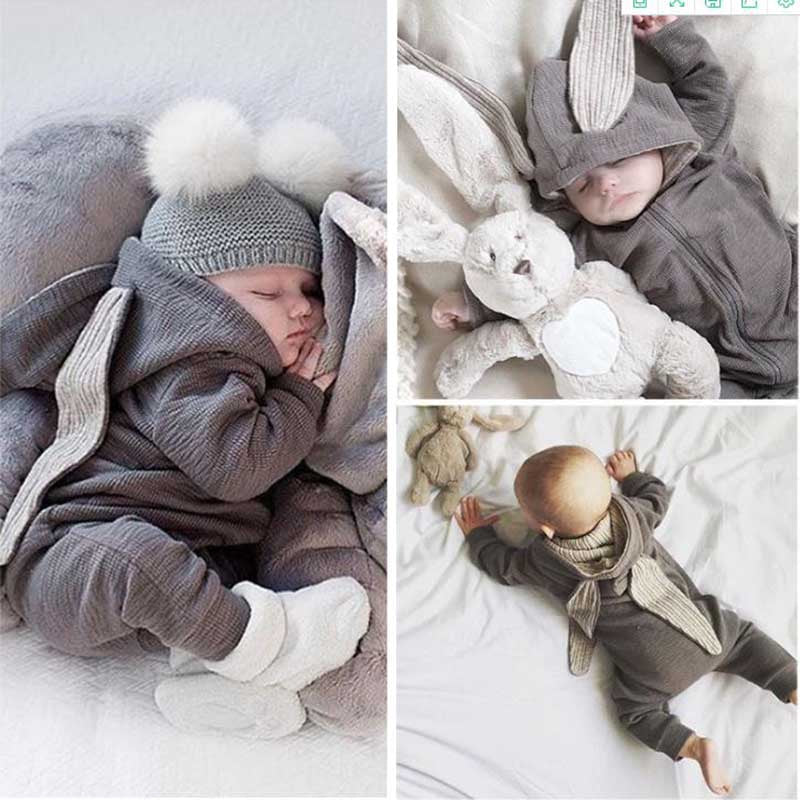 Macacão com capuz infantil unisex - Pernalonga