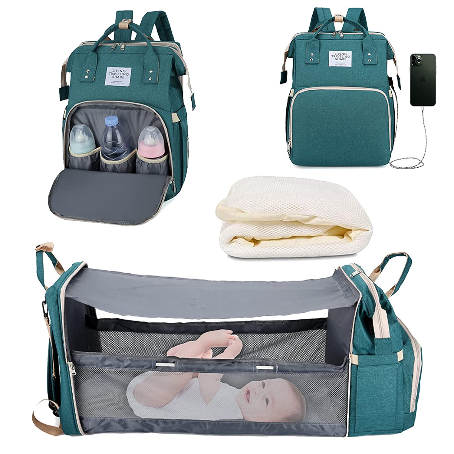 Mochila Berço Portátil
