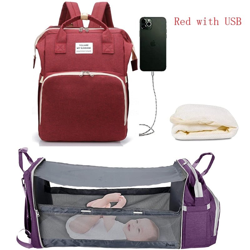 Mochila Berço Portátil