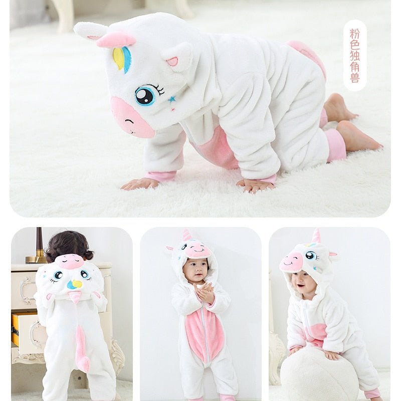 Pijamas de Animais Temáticos para Crianças